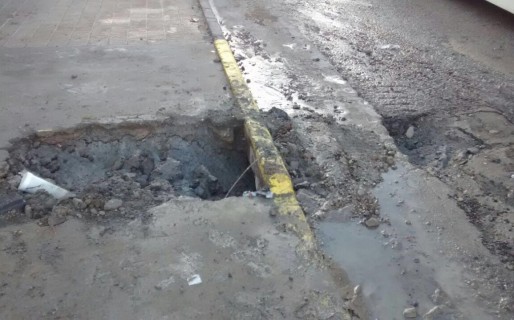La SCPL aclaró que los baches que genera los reparan a través de Pecorsa