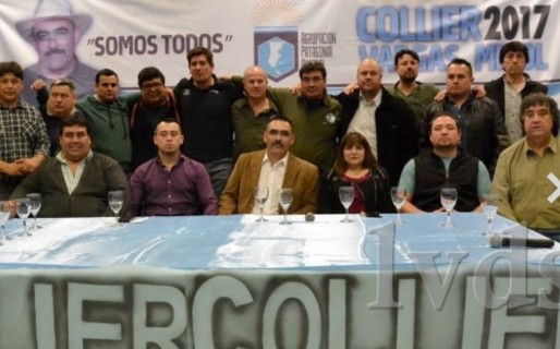 Collier oficializó su candidatura a secretario general por Petroleros Jerárquicos