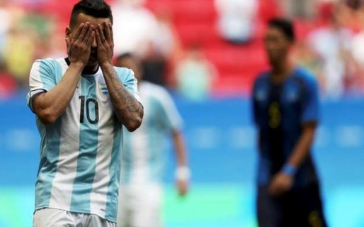 Papelón Olímpico del fútbol nacional