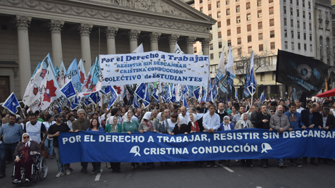 Volvió la Marcha de la Resistencia «Por el derecho a trabajar»
