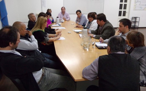 Concejales recibieron a los gremios estatales en el marco del plan de lucha