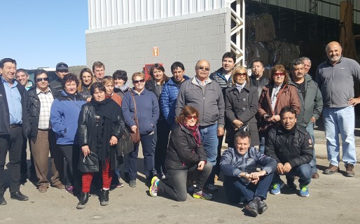 Vecinalistas valoraron iniciativa municipal para visitar la Planta de Tratamiento