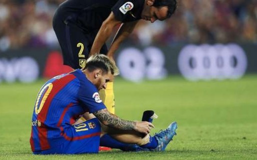 Se desgarró Messi y peligra su presencia en eliminatorias