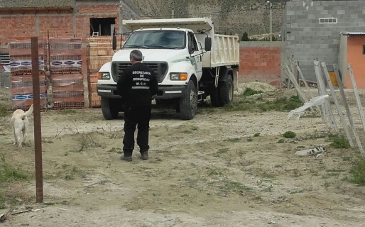Proceden al desalojo de una usurpación en Kilómetro 14