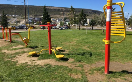 Plazas saludables, un aporte de PAE a localidades del Golfo San Jorge