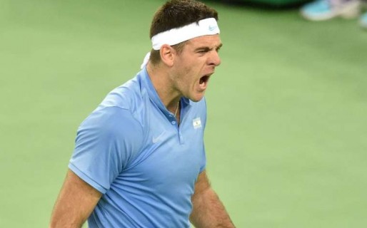 Delpo igualó la serie final superando a Karlovic