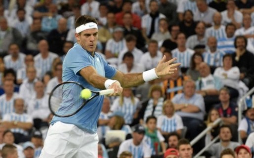 Del Potro le ganó a Cilic y Argentina sigue en la Davis