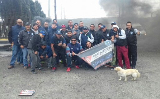 Trabajadores de MEFA realizan un paro