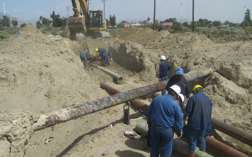 Renuevan tramo de sub-acueducto para mejorar servicio en zona norte