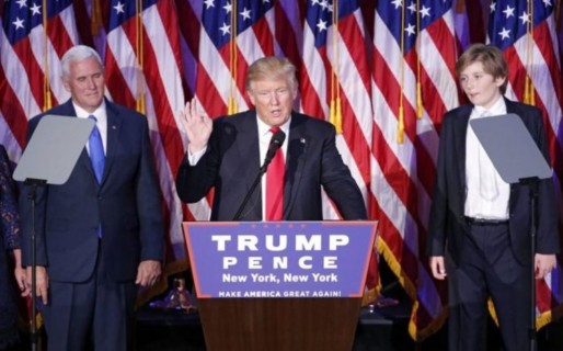 Trump y su primer discurso como presidente: «Voy a unificar el país»