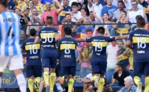 Boca superó a Racing con momentos de alto vuelo