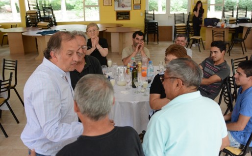 El intendente participó del almuerzo de fin de año de los Jubilados y Pensionados del Petróleo