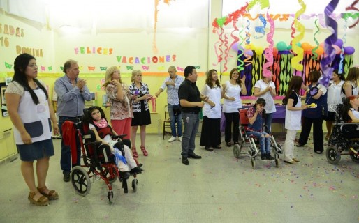 Linares participó del cierre lectivo de la Escuela N° 514