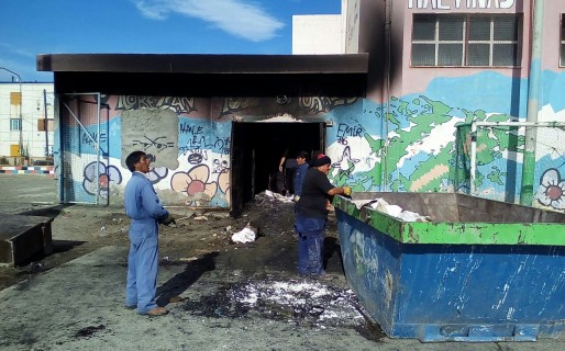Rápido accionar del Municipio tras el incendio de la vecinal del 30 de Octubre