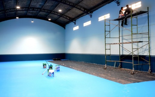 El gimnasio del Juan XXIII se inaugurará a fin de mes