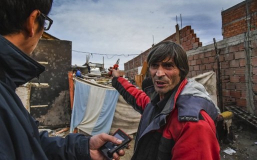 Antonio Nieves visitó a sus hijos y quedó preso