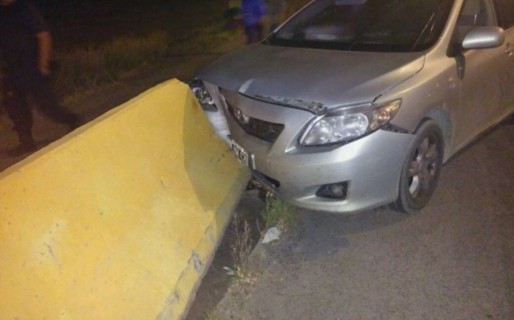 Funcionario chusotista chocó y amenazó a la Policía