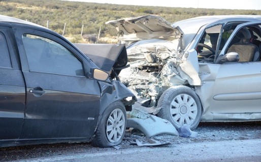 Murió un hombre en choque frontal sobre Ruta 3