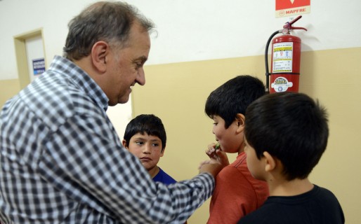 “Contenemos miles de chicos mediante un proyecto integral de salud y deportes”