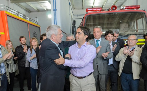 PAE entregó equipamiento para el nuevo Cuartel Central de Bomberos