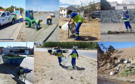 248.000m2 de espacios públicos mantenidos y recuperados ambientalmente