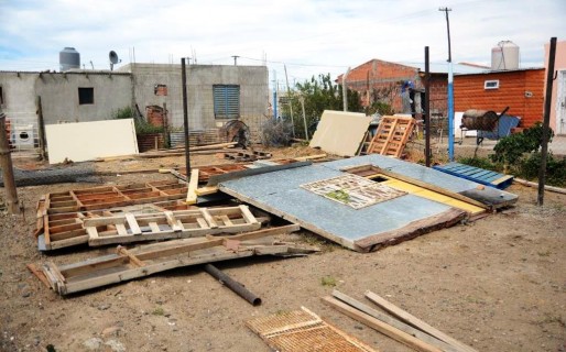 El Municipio levantó un asentamiento ilegal en Standard