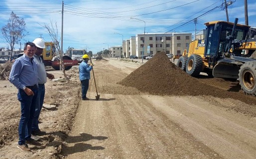 “El intendente gestionó fuertemente por la obra del Colector Máximo Sur que está próxima a finalizar”