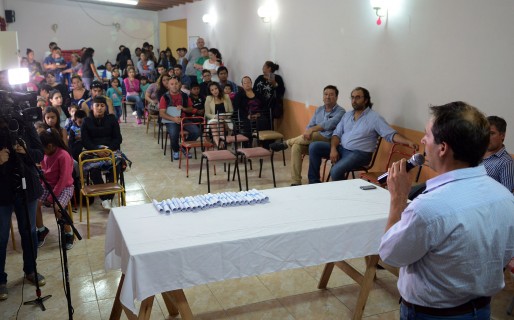 El Municipio entregó lotes a familias del barrio Rodríguez Peña