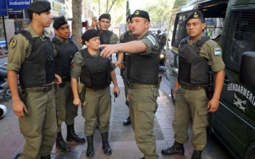 Llegan 700 gendarmes a Chubut para combatir la inseguridad