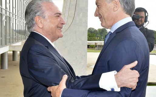 Macri y Temer, unidos por la apertura del Mercosur