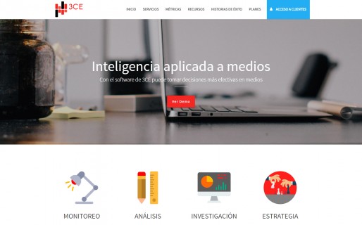 3CE presenta nuevo sitio web