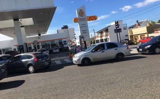 Vigilia a la espera de la decisión de los ex obreros de Guilford