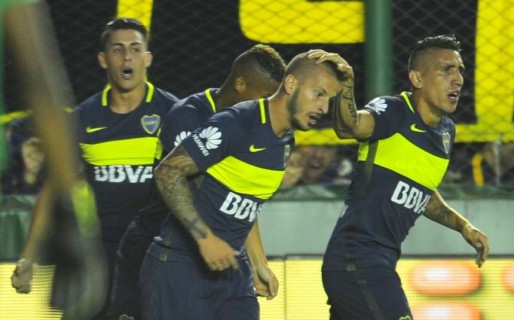 Boca arrancó regular, mejoró y le ganó bien a Banfield