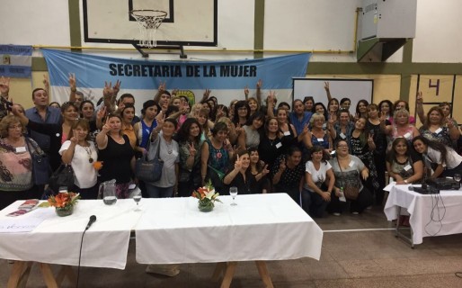 Linares cerró el encuentro de mujeres justicialistas en Puerto Madryn