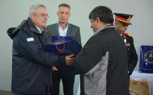 El Municipio participó del homenaje al bombero Luís Gramajo