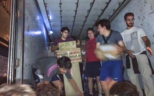 Partió el cuarto camión con donaciones desde Buenos Aires