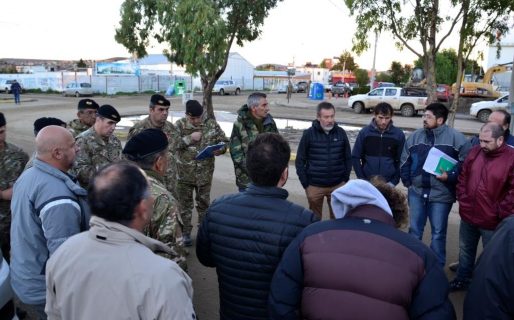 MCR coordinó trabajos de limpieza en barrios Juan XXIII y Pueyrredón