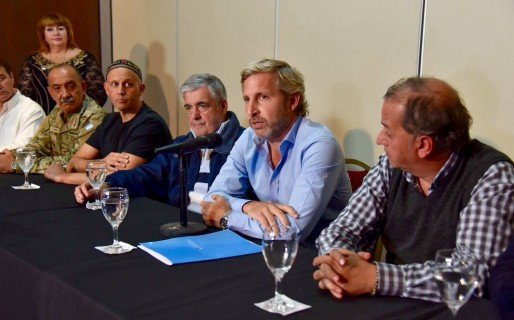 Frigerio se comprometió a “reconstruir Comodoro con recursos concretos”