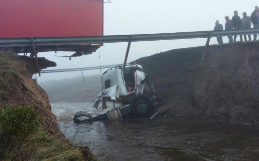 Grave accidente en ruta 3 cerca de Garayalde