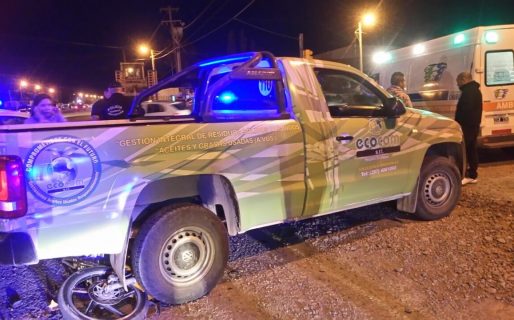 Atropellaron a un motociclista en Palazzo