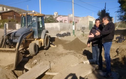 La MCR avanza en el saneamiento y reacondicionamiento en los servicios básicos de Laprida
