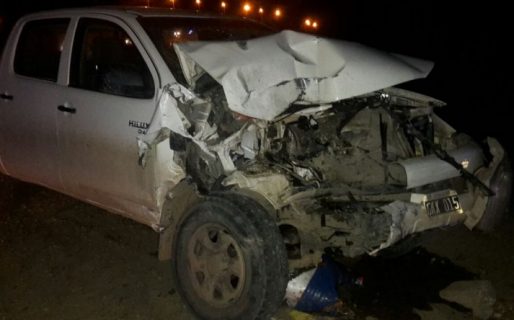 Raid delictivo terminó con un accidente en 3 y 26