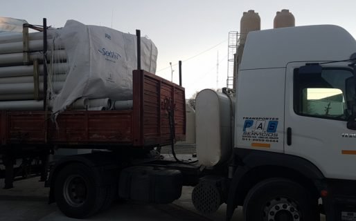 La SCPL comenzó a recibir materiales prometidos por el ENOHSA