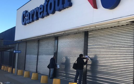 Clausuran Carrefour por falta de higiene