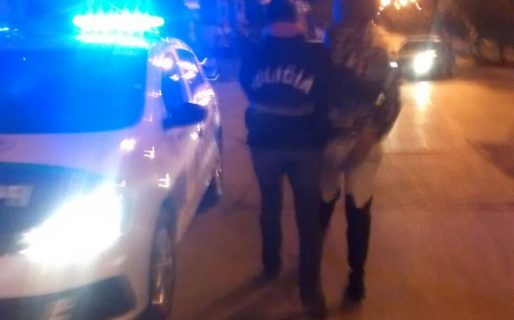 Brenda Vargas fue detenida en la vía pública