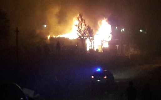 Un incendio consumió una vivienda en barrio San Cayetano