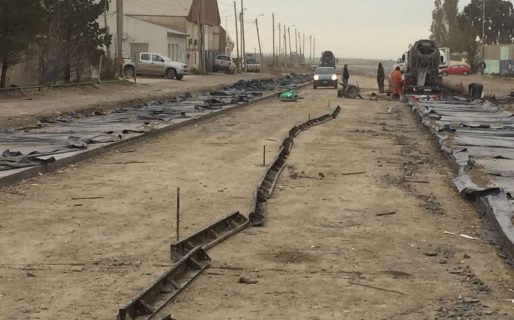 El Municipio avanza en tareas de mejoramiento de la trama vial