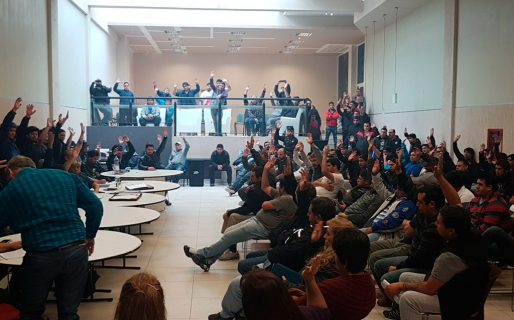 Delegados petroleros aprobaron el acuerdo por mayoría