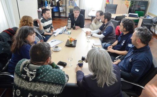 El equipo de Cascos Blancos ya se encuentra trabajando en la ciudad