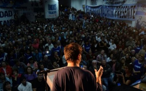 Axel Kicillof disertó sobre la actualidad política en Puerto Madryn